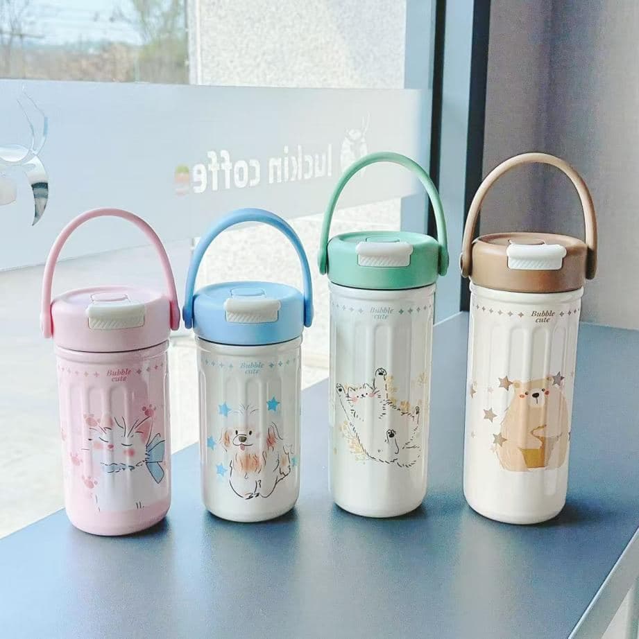 Kids Stainless Steel Vacuum Flask, 550 ml, Ref. K158