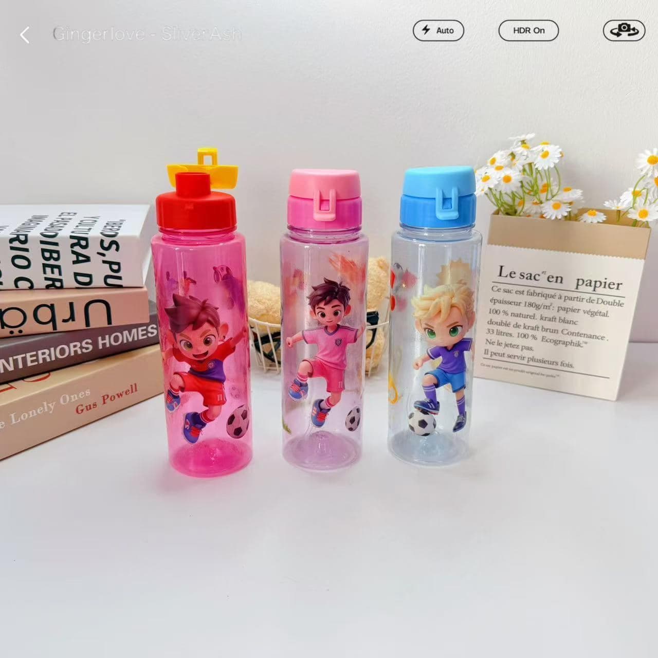 Plastic Water Bottle, PC+PP, Ref. WB60931 5