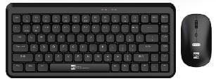 R8 GT101 2.4G & BT Wireless Keyboard and Mouse Combo English & Arabic layout, 84 Keys 2