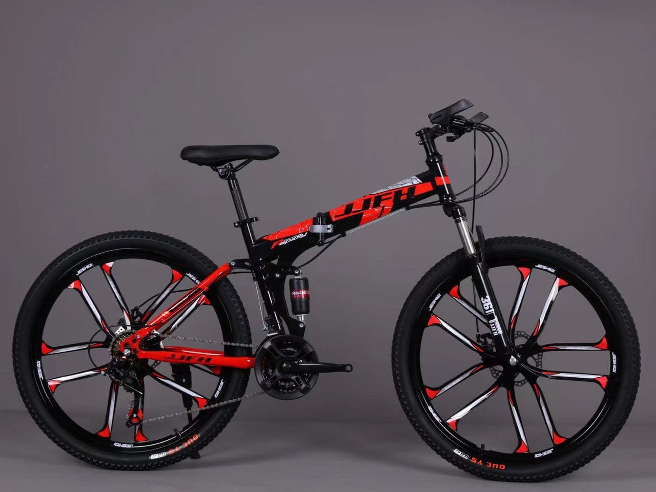 LXZ Land Rover Folding Mountain Bike with Mag Wheels 3