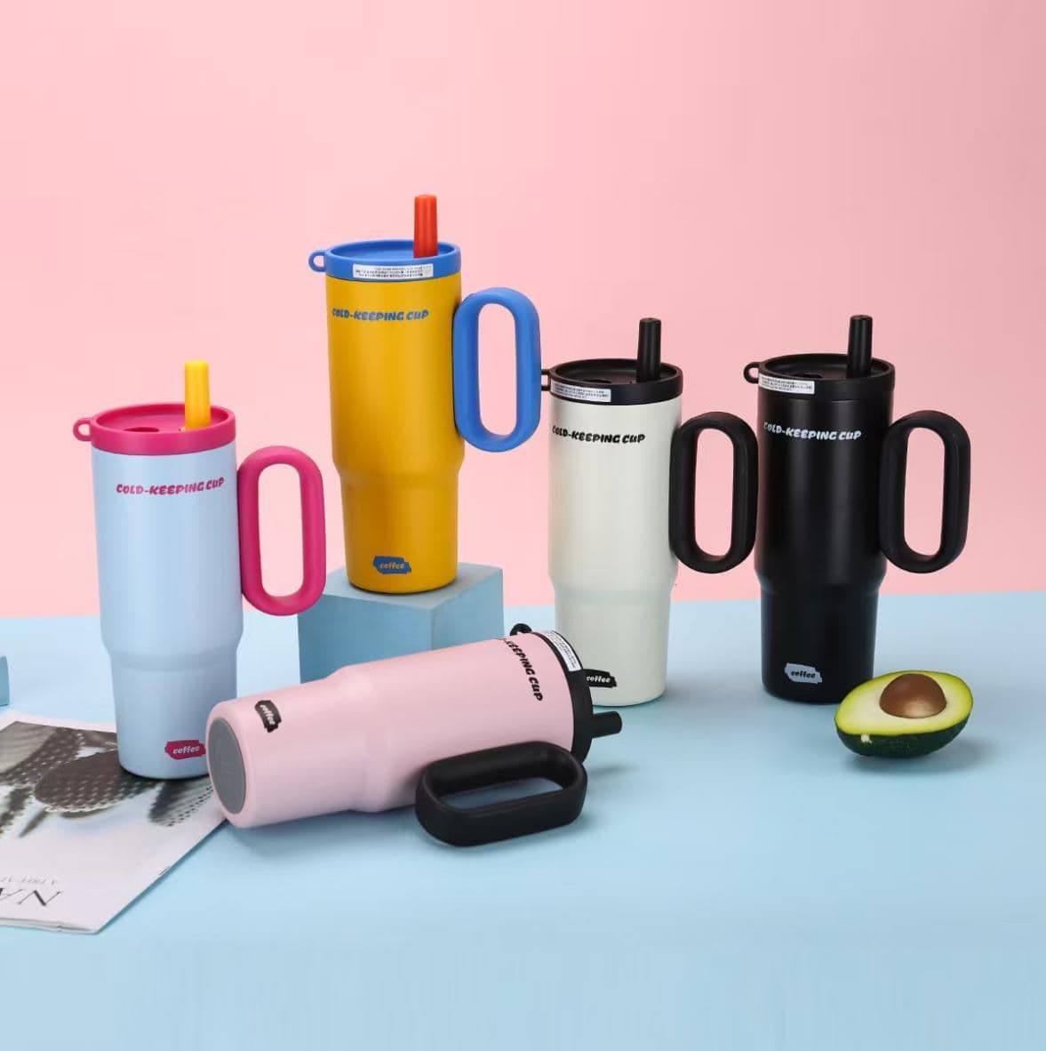 Stainless Steel Vacuum Flask, 450 ml, Ref. H001