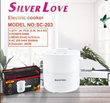 Electric Cooking Pot SC-203, 600W ，