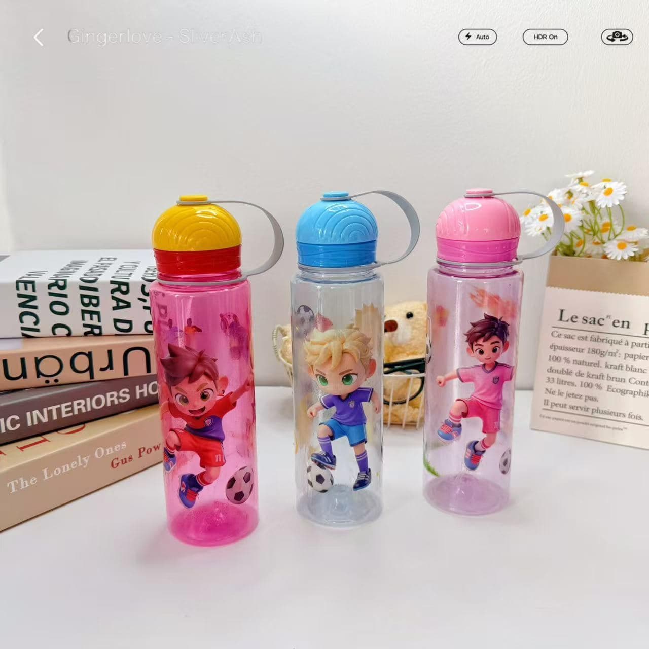 Plastic Water Bottle, PC+PP, Ref. WB60931 4
