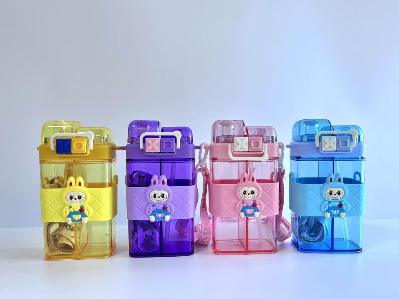 Plastic Water Bottle, 600 ml, PC+PP, Ref. WB60753