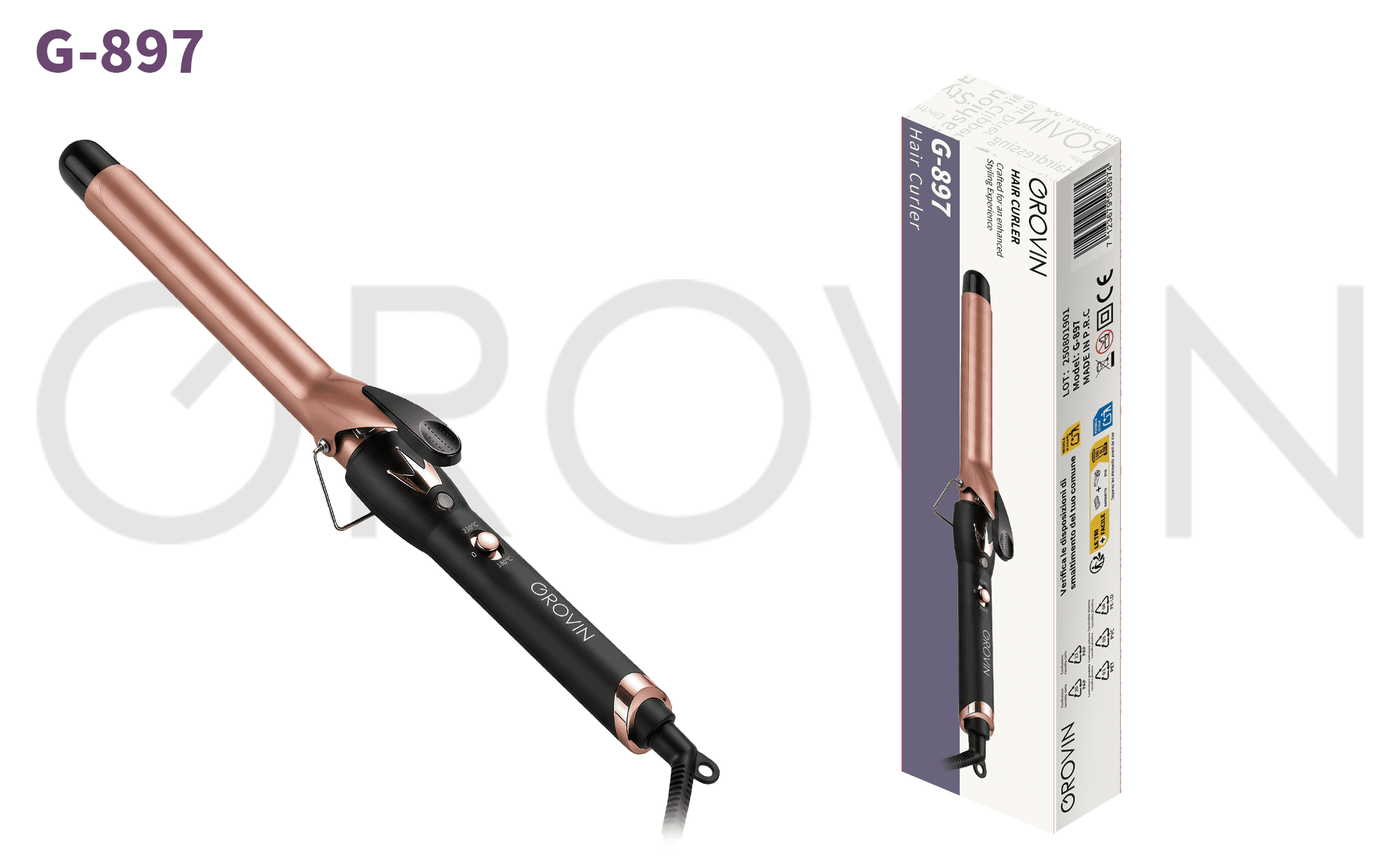 GROVIN G-897 Curling Iron