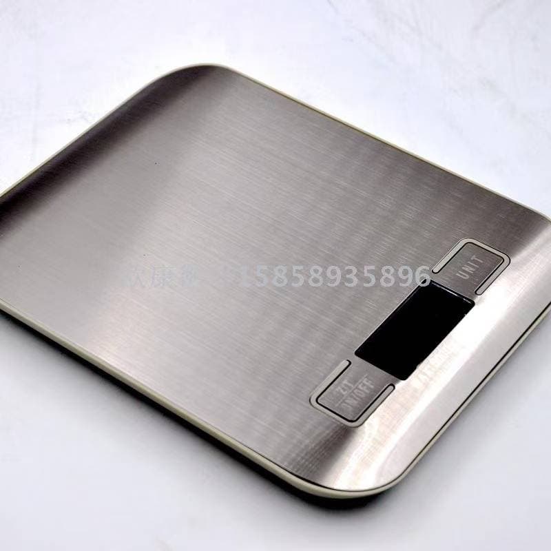 Slim Stainless Steel Kitchen Scale, 5kg/1g 3