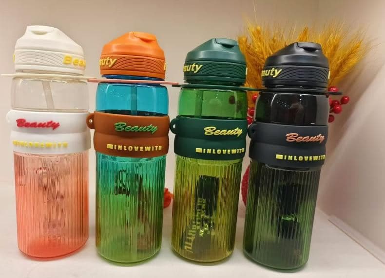 Plastic Water Bottle, 700 ml, PC+PP, Ref. WB60512