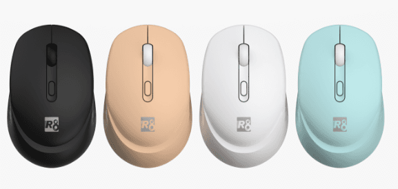 R8 1741 2.4G 4D Wireless Mouse, 800-1200-1600 DPI, 4 Buttons
