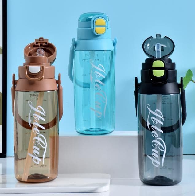 Plastic Water Bottle, 750 ml, PC+PP, Ref. WB60436