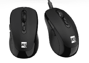 R8 G306 6D Wireless 2.4G & BT Rechargeable Gaming Mouse, 800-1200-1600-3200 DPI, 6 Buttons 2