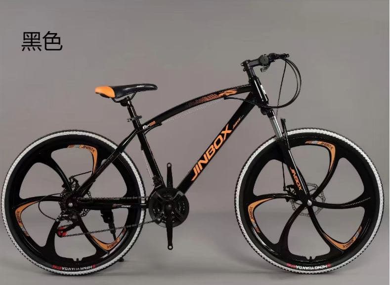 JINBOX 26 inch Mountain Bike with Six-Blade Mag Wheels 3
