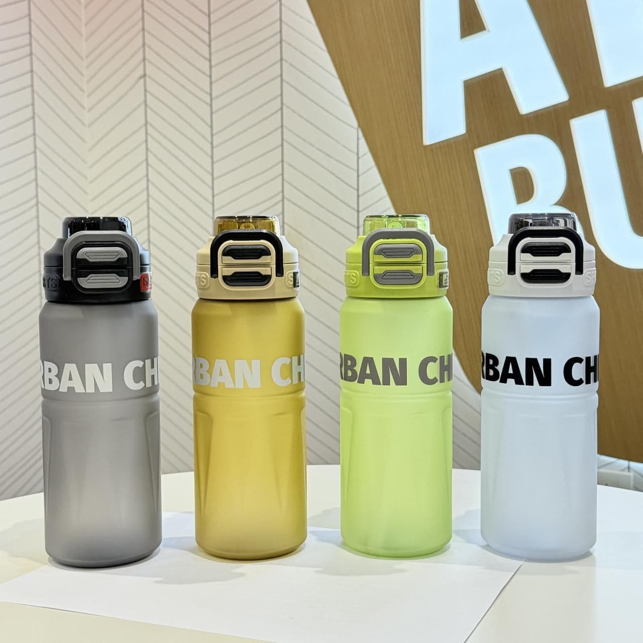 Plastic Water Bottle, 580 ml, PC+PP, Ref. WB60123