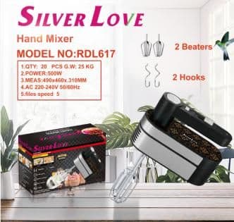Hand Mixer, 500W (ref 27-323)
