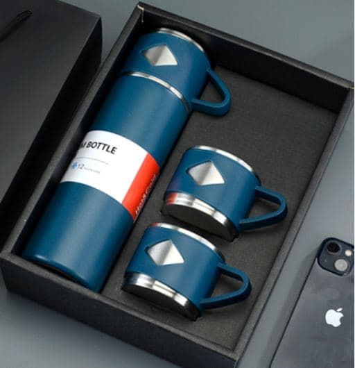 Diwangxin 5156-2 Gift Set, 700ml Bottle with Two Cups