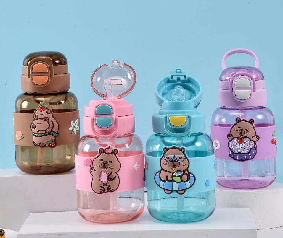 Plastic Water Bottle, 750 ml, PC+PP, Ref. WB60426