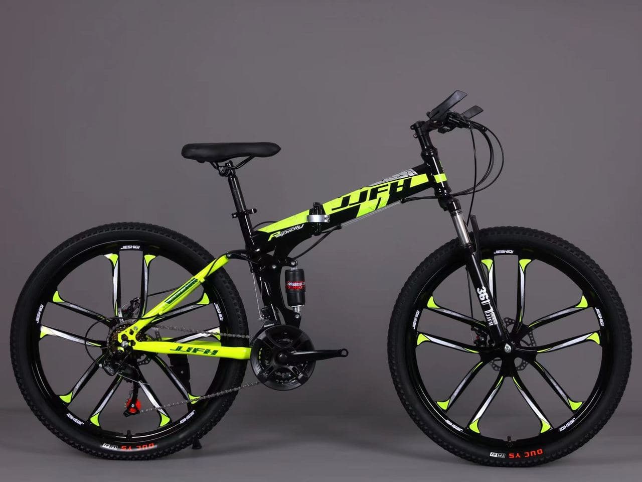 LXZ Land Rover Folding Mountain Bike with Mag Wheels 4