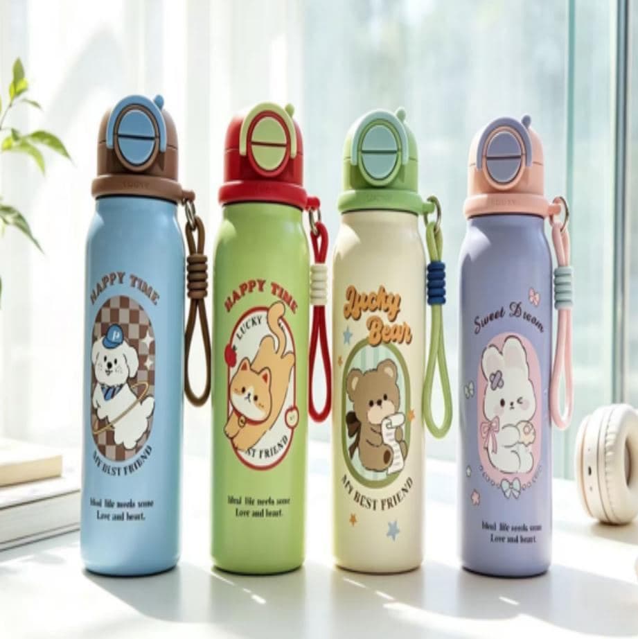 Kids Stainless Steel Vacuum Flask, 500 ml, Ref. K068