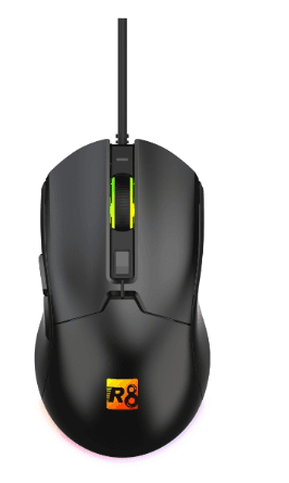 R8 G151 6D Wired Gaming Mouse LED, 1200-1800-2400-3600 DPI, 6 Buttons 2
