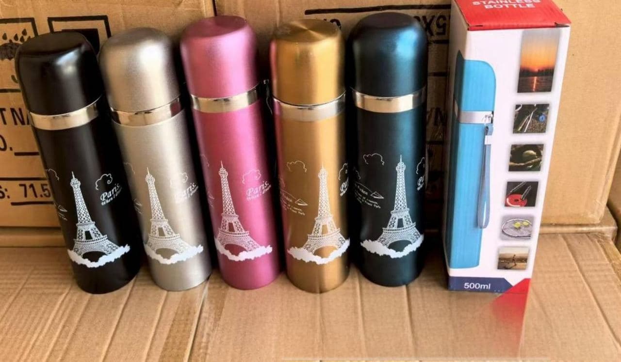 Coffee Stainless Steel Vacuum Flask, 380 ml, Ref. F046 2