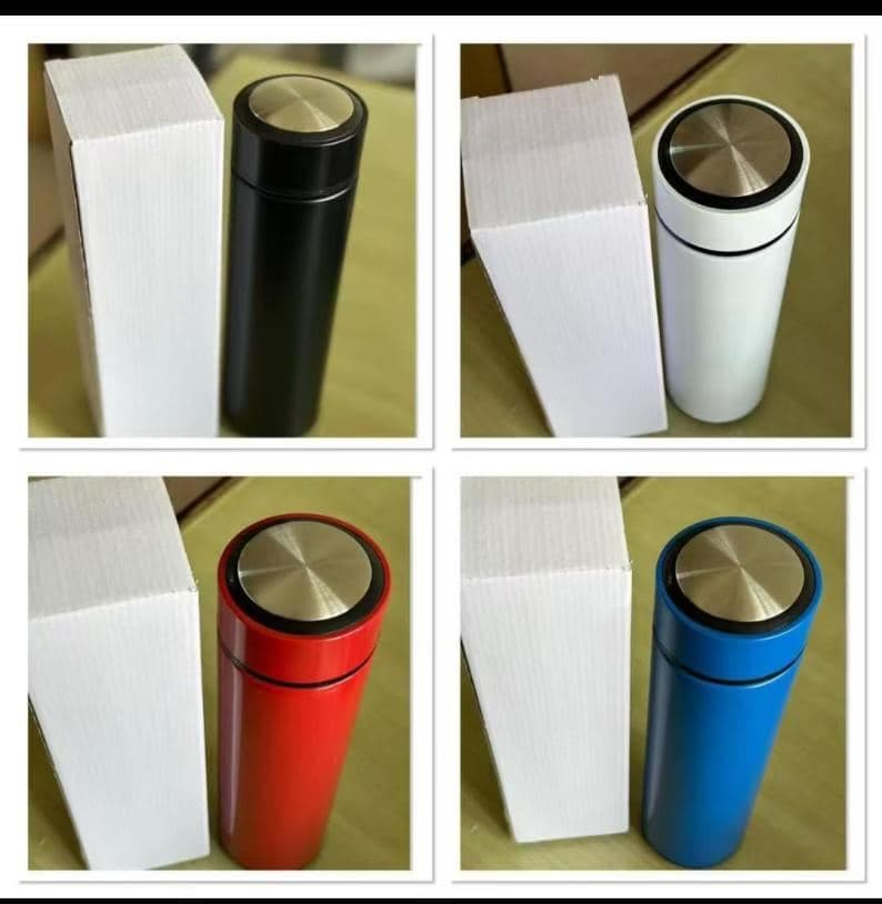 Egg-Shaped Stainless Steel Vacuum Flask, 350 ml, Ref. F006