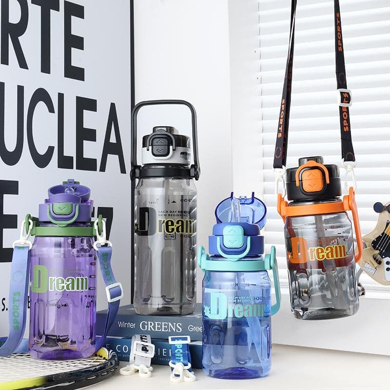 Plastic Water Bottle, 780 ml, PC+PP, Ref. WB60185