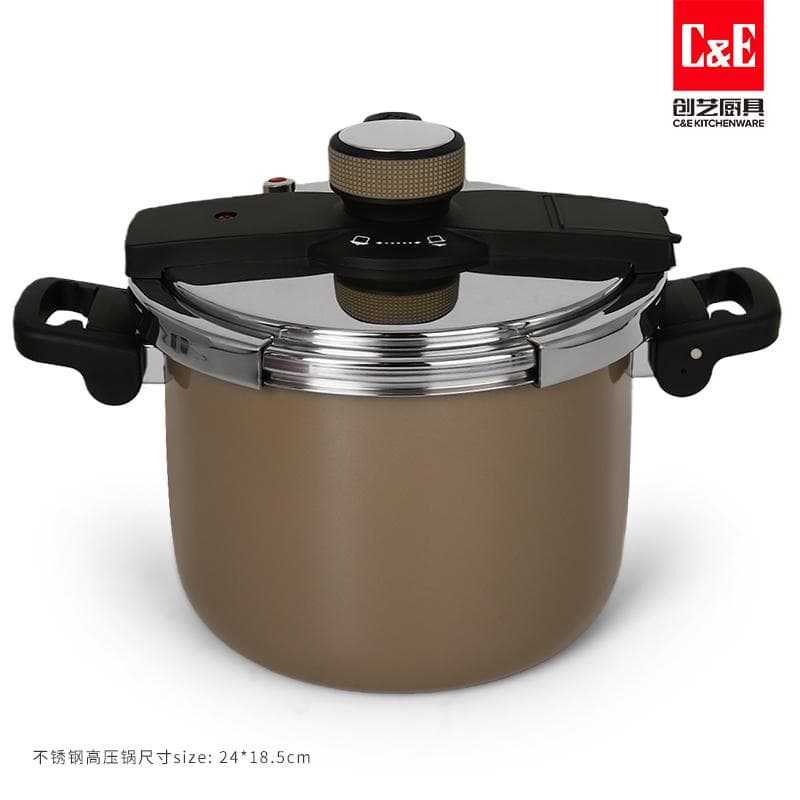 DSB24 Pressure Cooker, 8 Litre, 24cm, Folding Handles 5