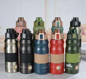 Diwangxin 5129 Sports Bottle with Locking Flip Lid, 680ml 2