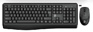 R8 1921 2.4G Wireless Keyboard and Mouse Combo English & Arabic layout