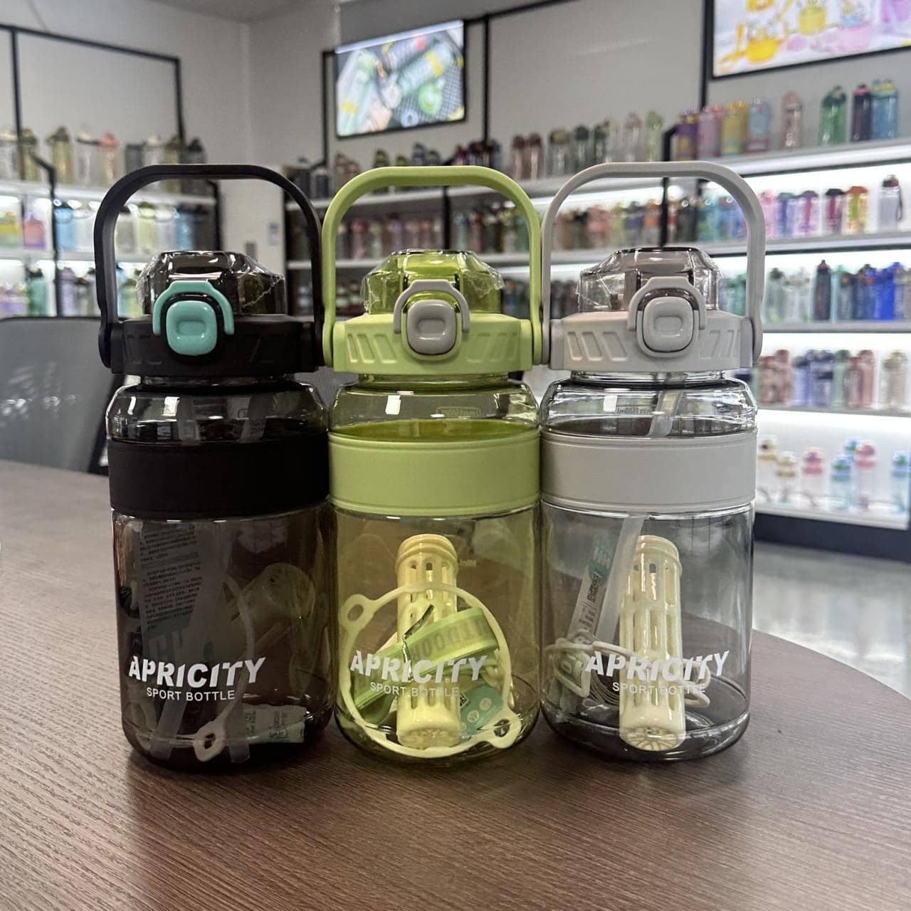 Plastic Water Bottle, 550 ml, PC+PP, Ref. WB60247