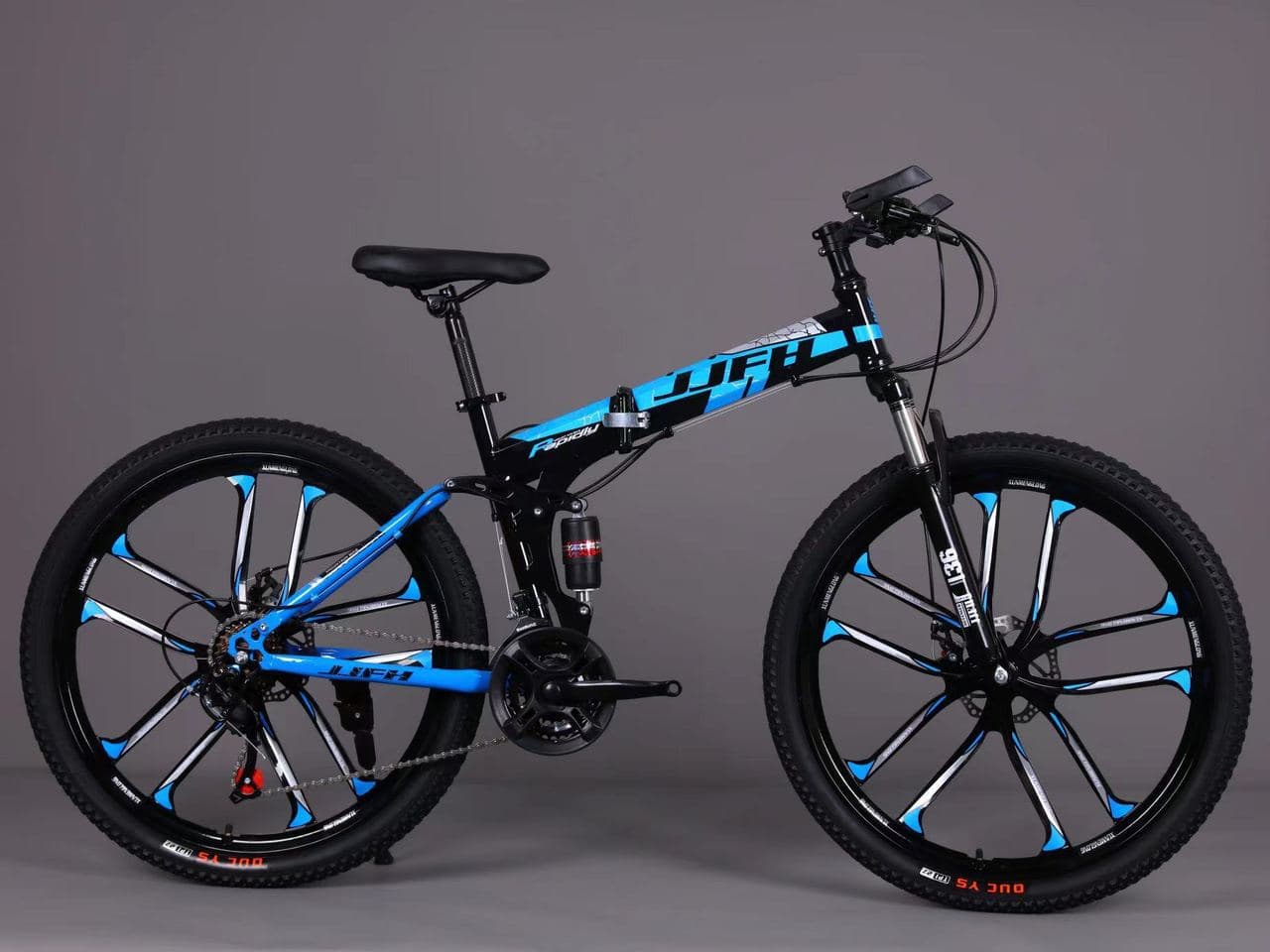 LXZ Land Rover Folding Mountain Bike with Mag Wheels 2