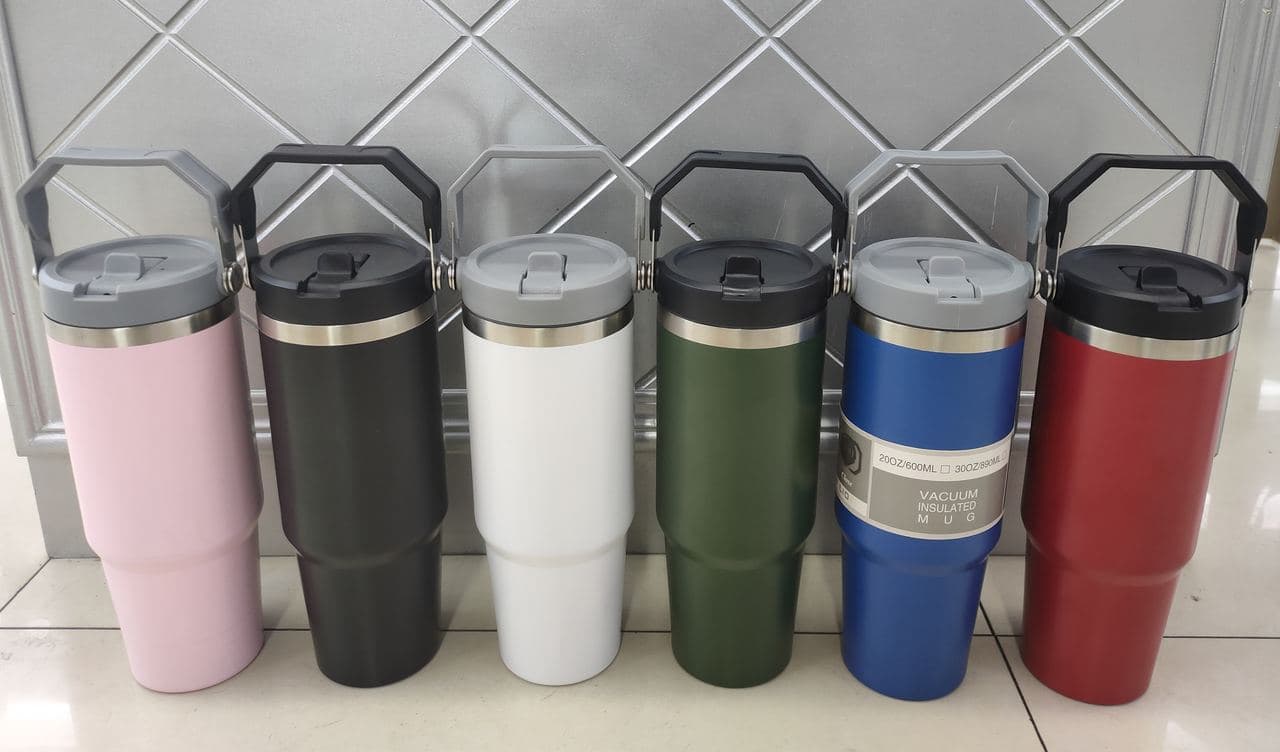Diwangxin DWX-5193-1 Handled Tumbler with Fold-Over Handle 2