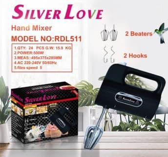 Hand Mixer, 500W