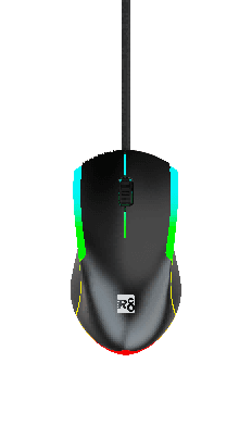 R8 G103 3D Wired Gaming Mouse, 800-1200-1600 DPI, 3 Buttons 2