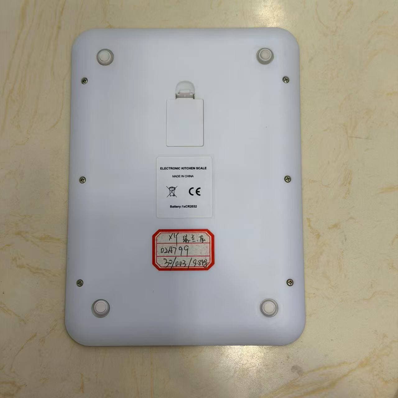 Slim Stainless Steel Kitchen Scale 8