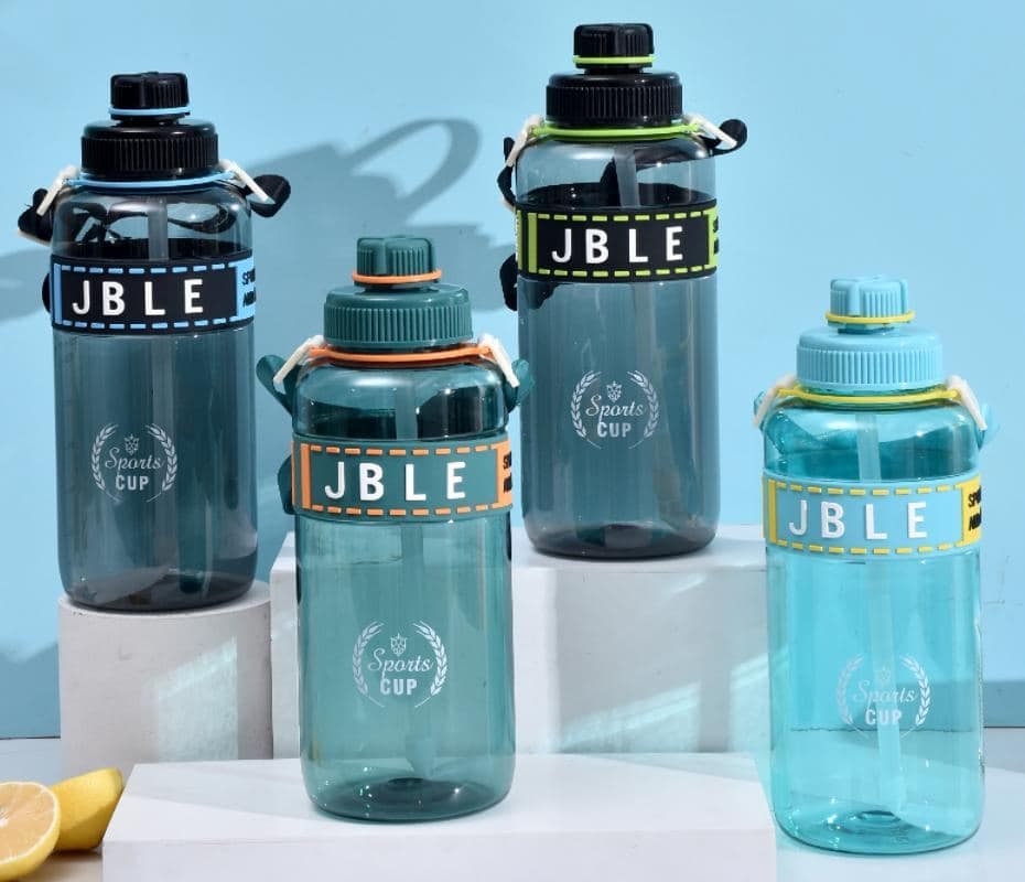 Plastic Water Bottle, 720 ml, PC, 7.8 x 23 cm, Ref. WB60484