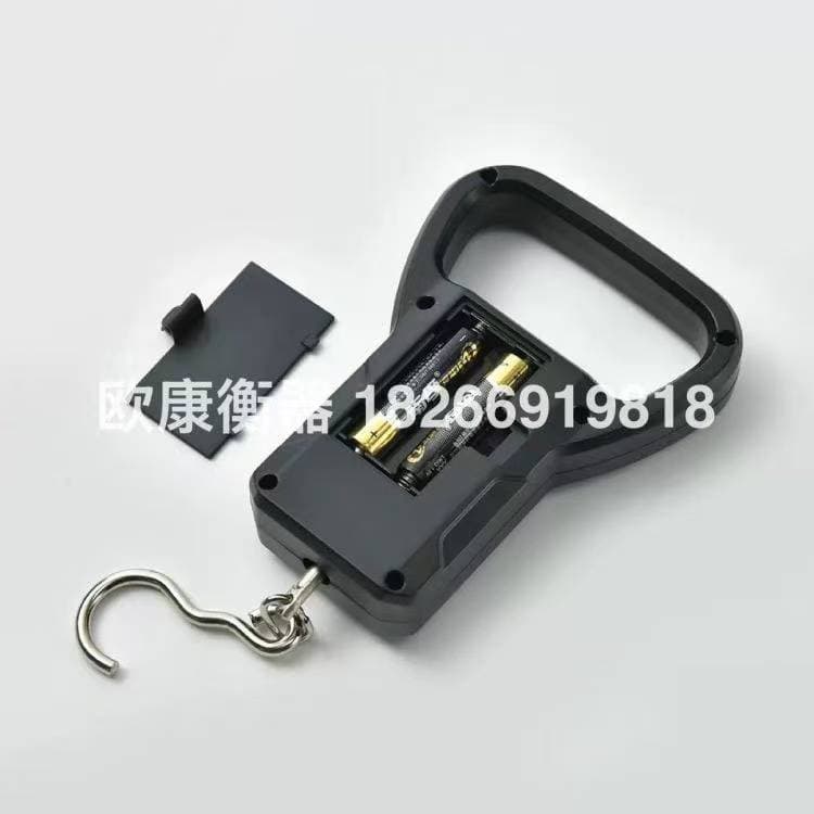 Digital Luggage Scale 50kg, Hanging Hook, Portable Handheld 3