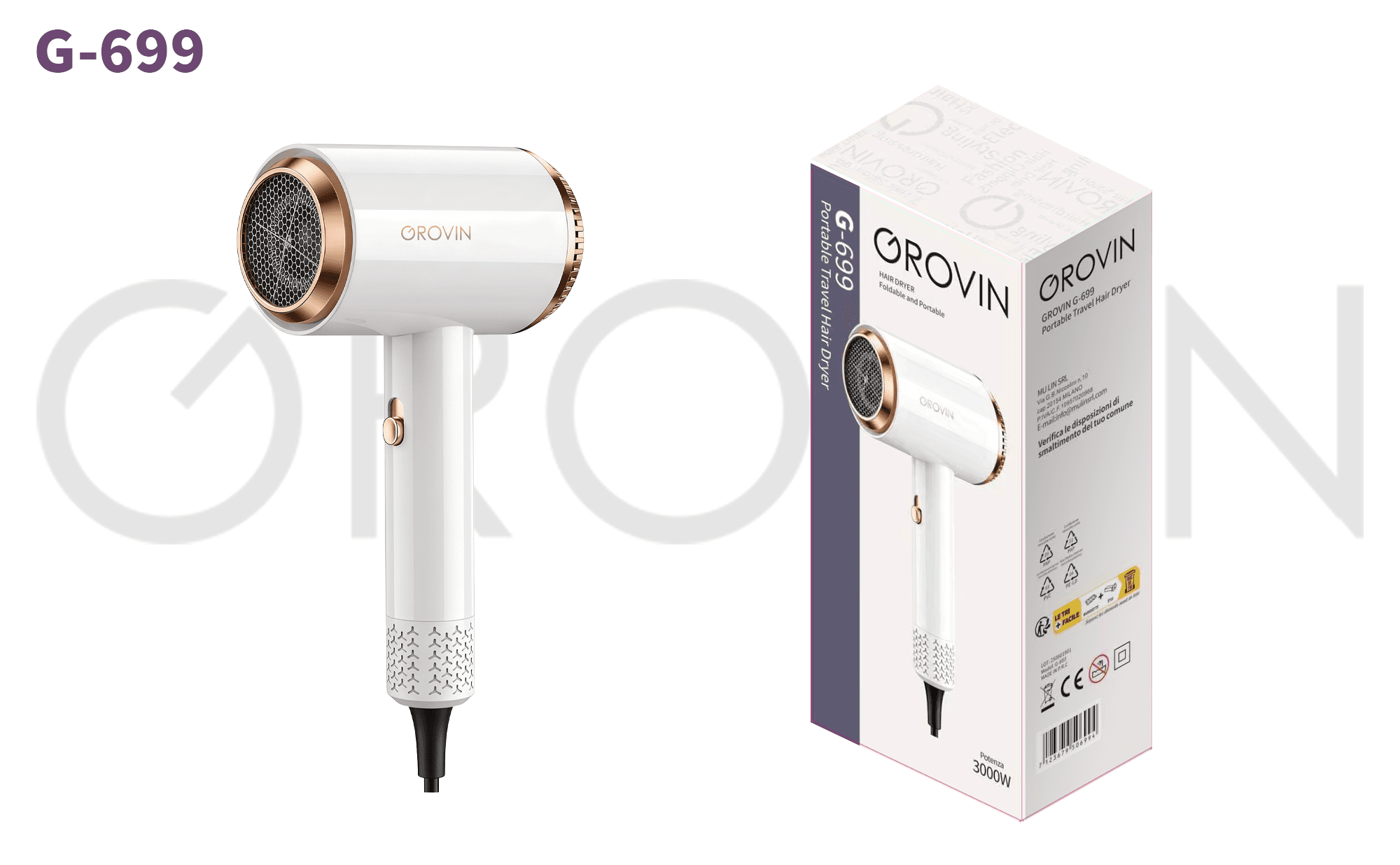 GROVIN G-699 Hair Dryer