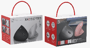 R8 X4 6D Wireless 2.4G & Bluetooth Office Mouse, 800-1200-1600 DPI, 6 Buttons 3