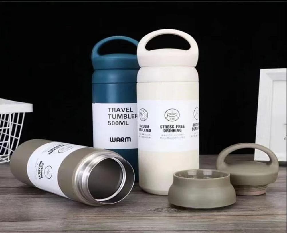 Stainless Steel Vacuum Flask, 500 ml, Ref. F036