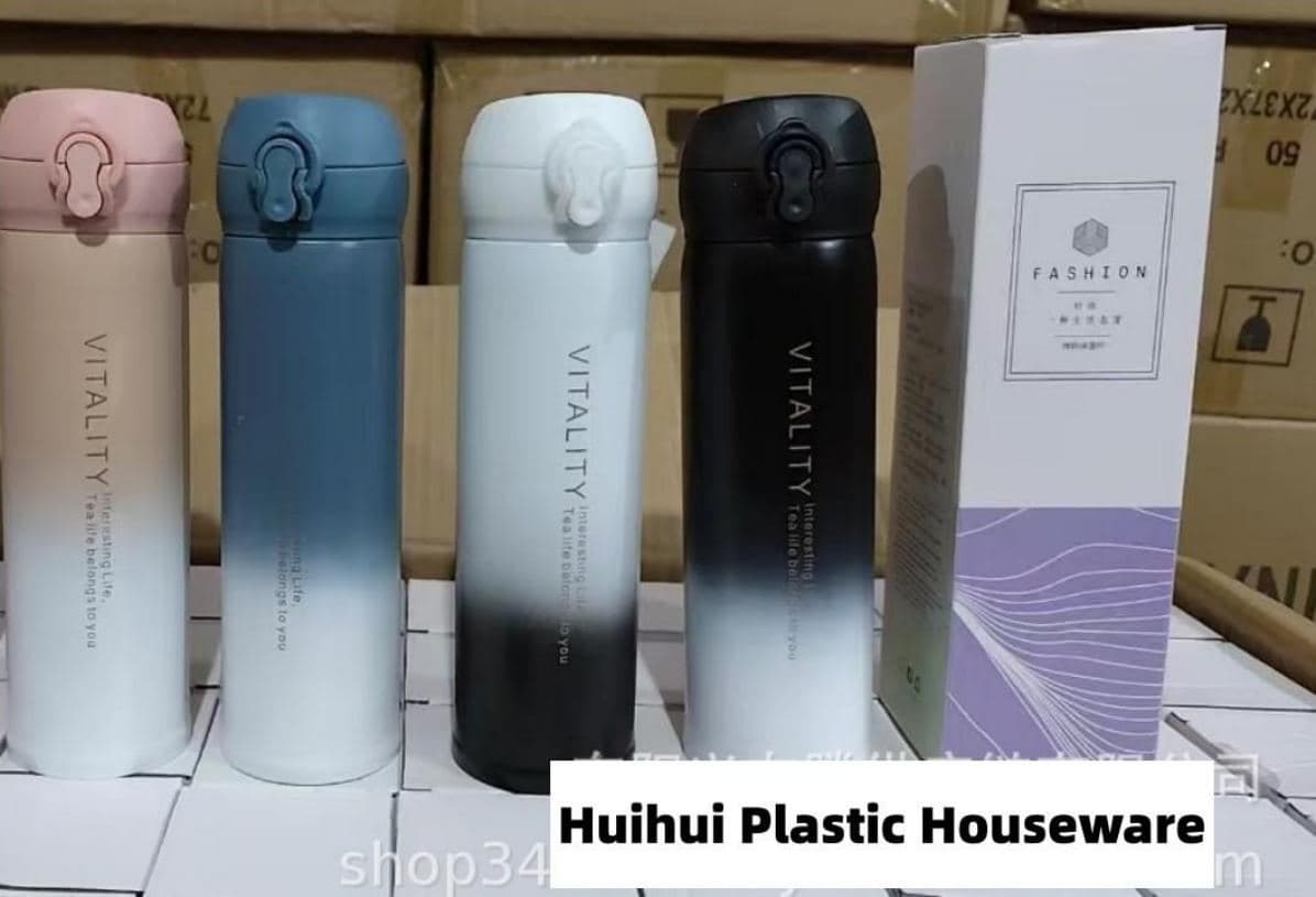 Unicorn Stainless Steel Vacuum Flask, with Pop-Up Lid, 500 ml, Ref. F008