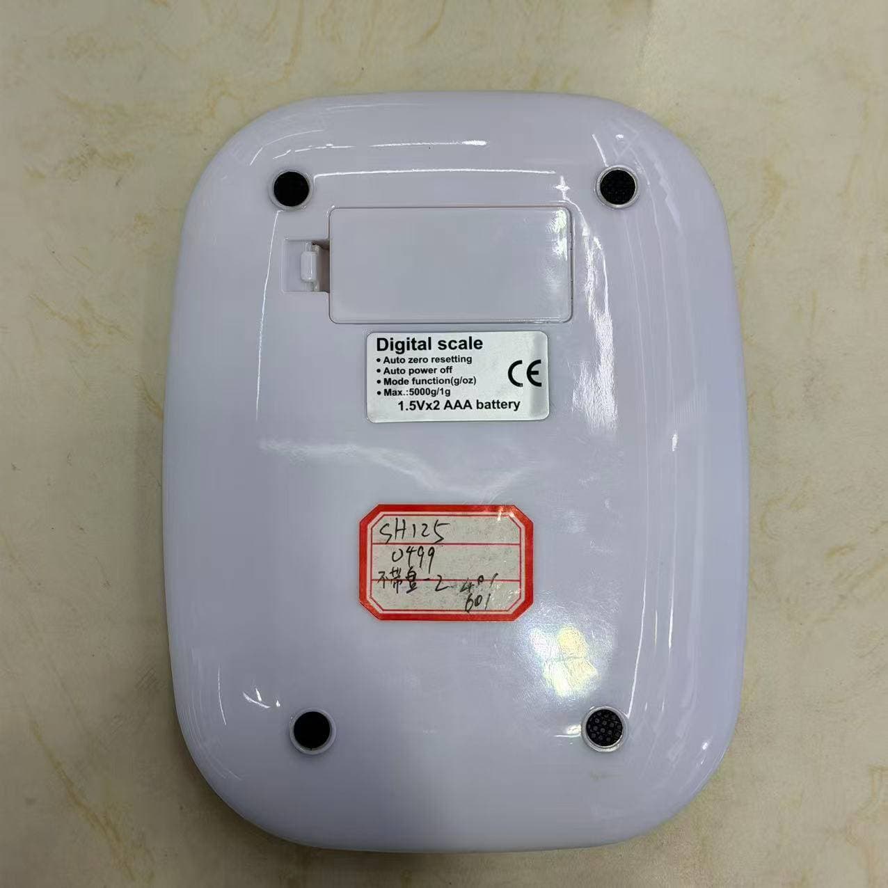 SH-125 Kitchen Scale (with Bowl) 4