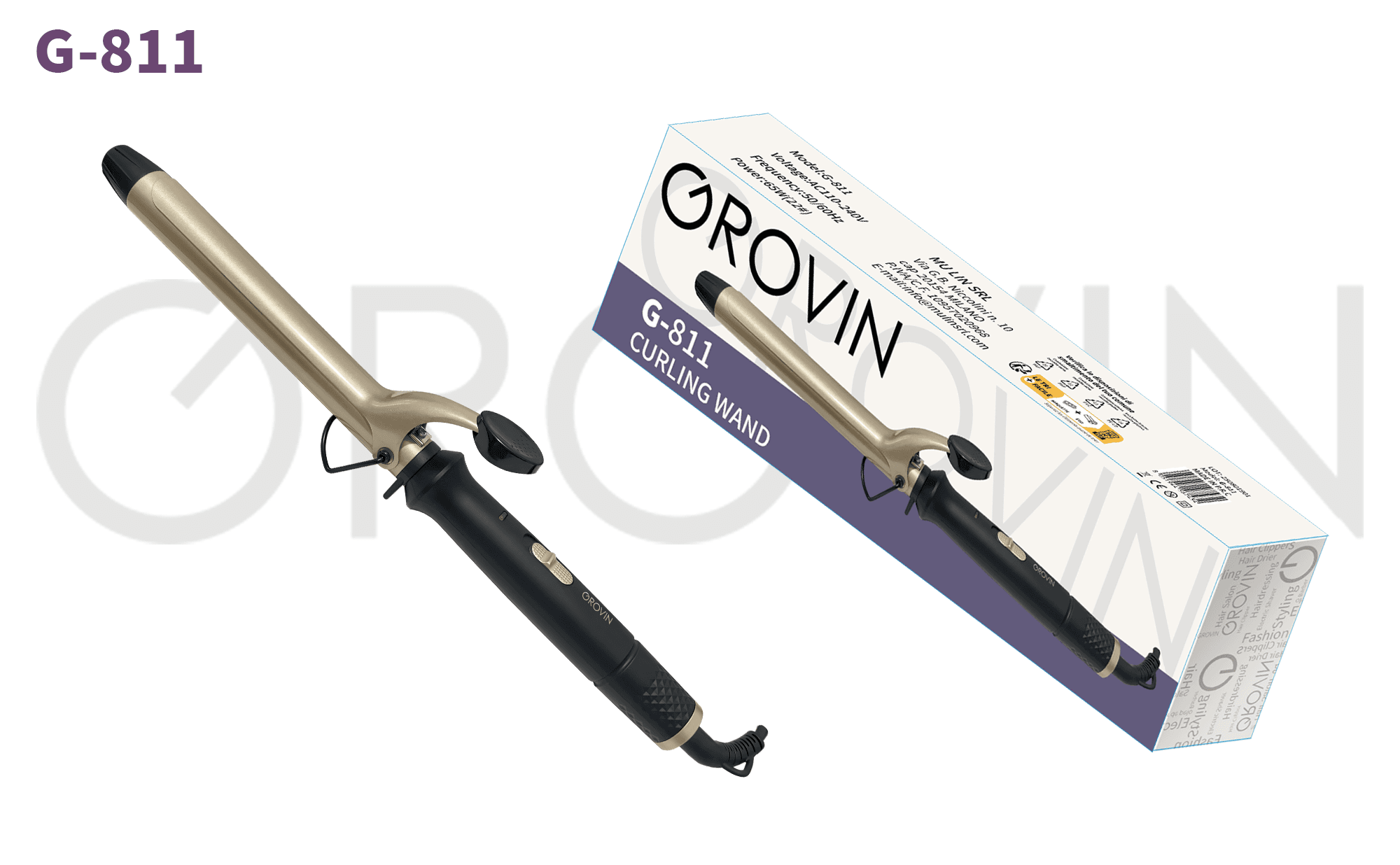 GROVIN G-811 Curling Iron