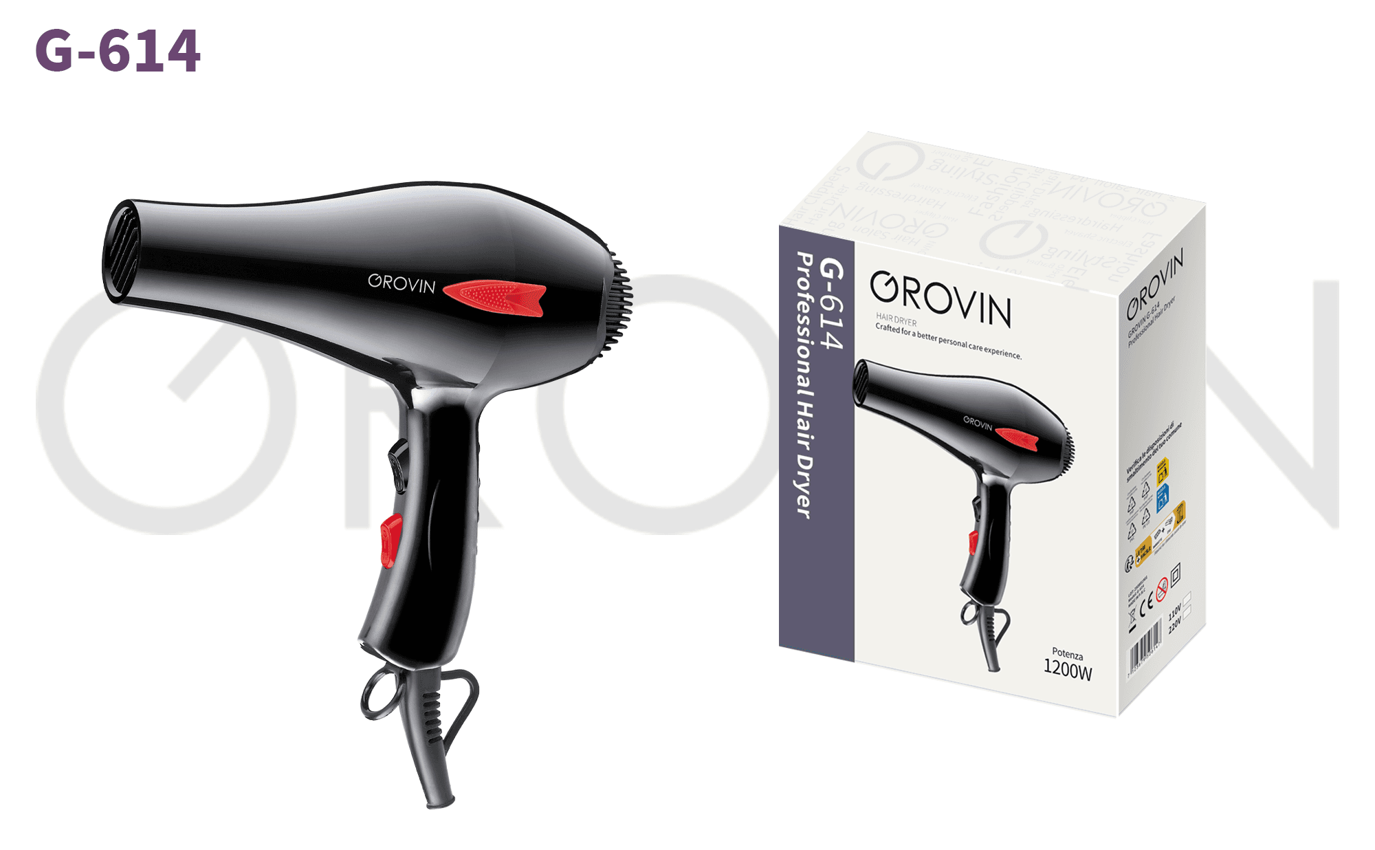 GROVIN G-614 Hair Dryer