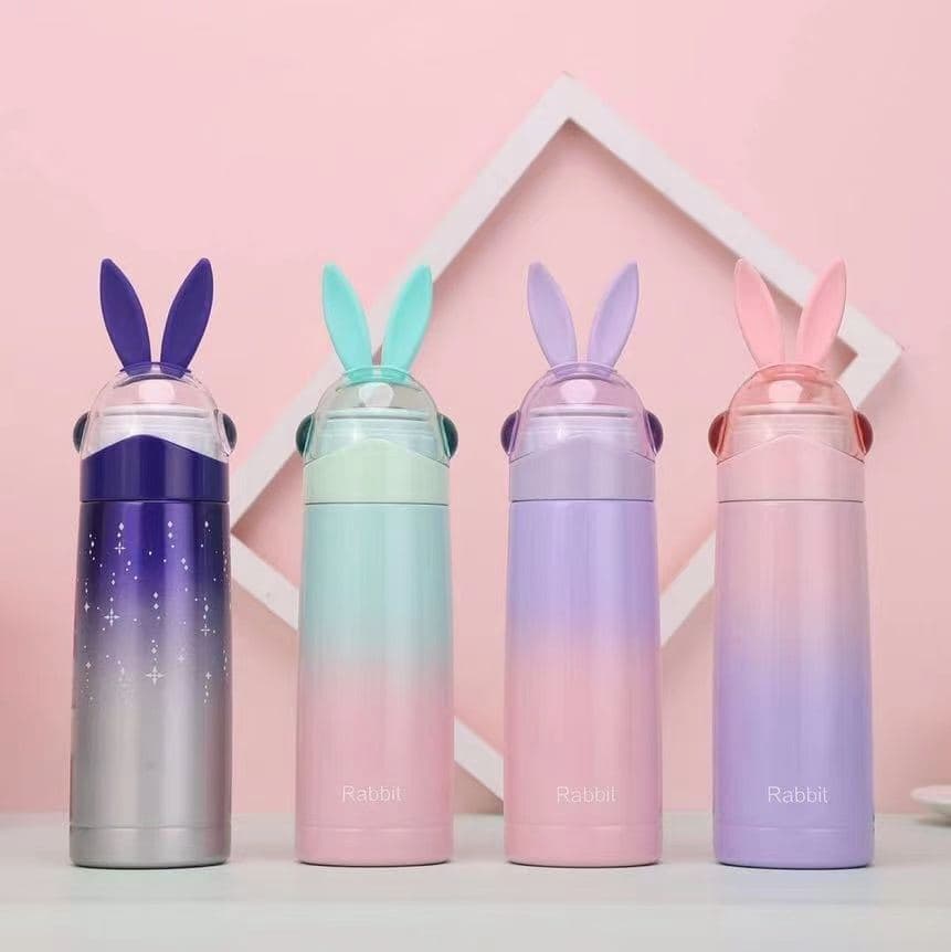 Diwangxin 8068 Rabbit Ear Gradient Bottle, 350ml 3