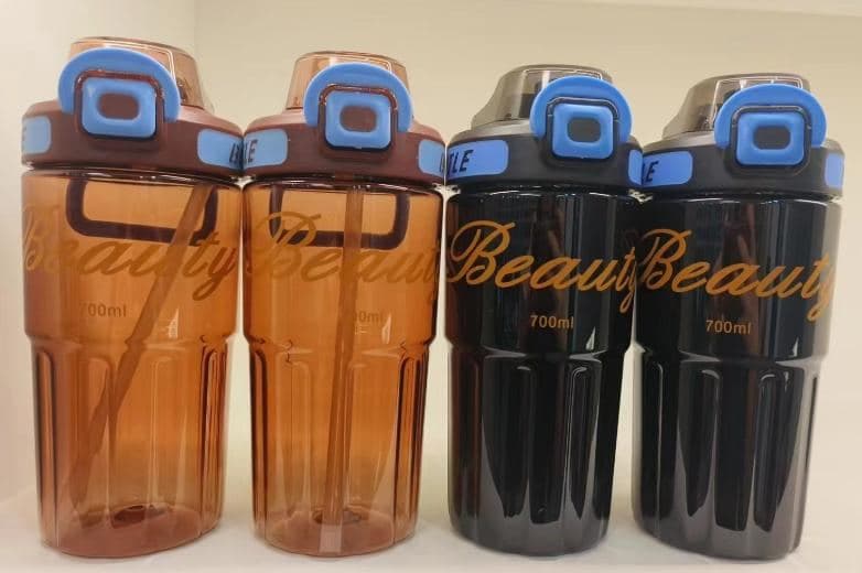 Plastic Water Bottle, 720 ml, PC, 7.8 x 23 cm, Ref. WB60486