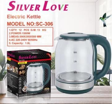 Electric Kettle SC-306, 1.8L, 1500W