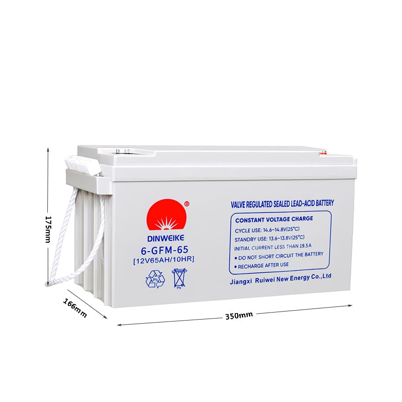 Ruiwei 12V65AH Sealed Lead-Acid Battery, 12V 39Ah, 16.5kg