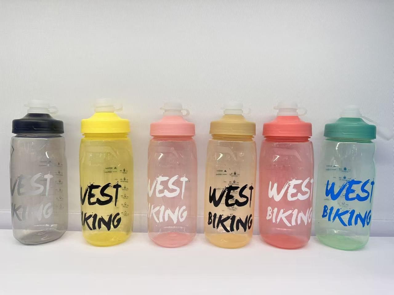 Plastic Water Bottle, 580 ml, PC+PP, 6 x 19.5 cm, Ref. WB61131
