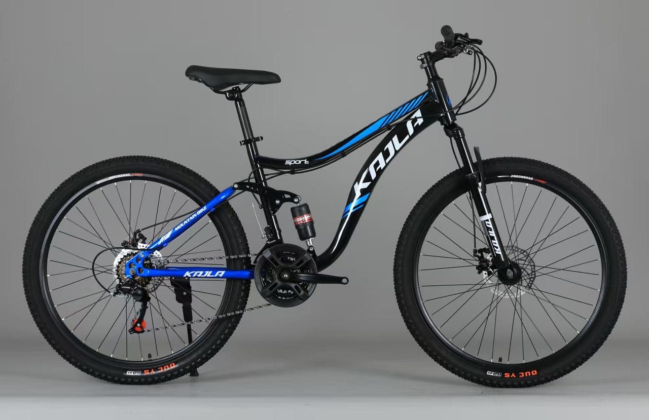KAILA Full-Suspension Mountain Bike, Red Trim 2