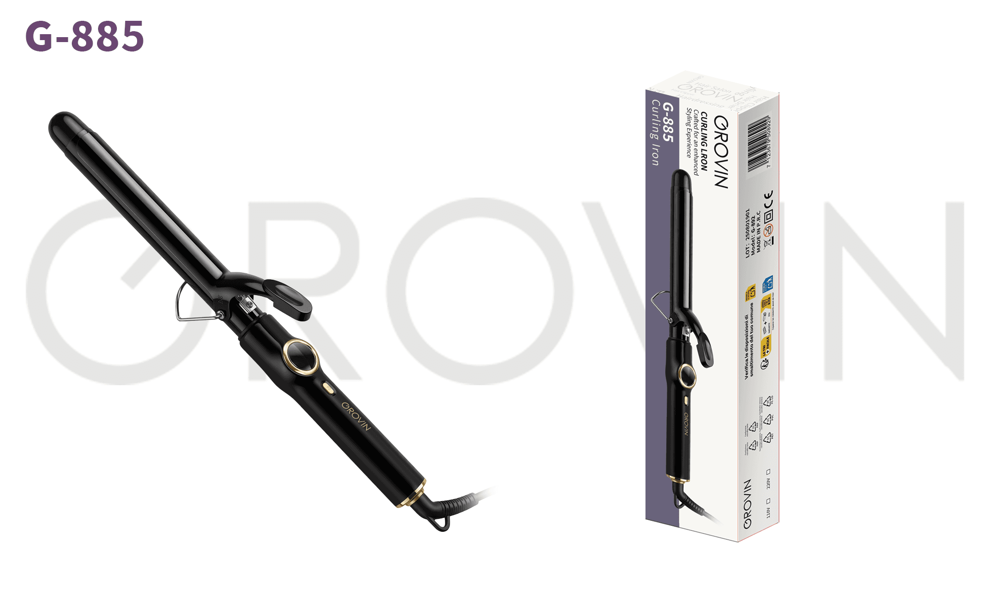GROVIN G-885 Curling Iron